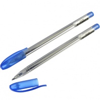Ручка гелевая синяя, 14,9см, наконечник 0,5мм, пластик от интернет-магазина Континент игрушек