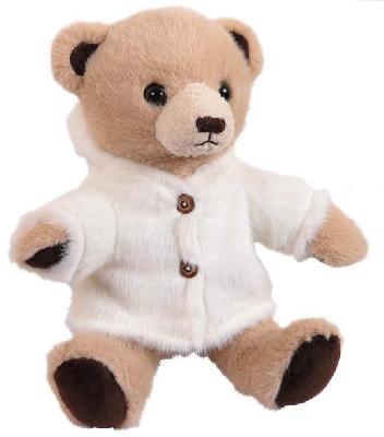 Мишка в курточке, 20см.