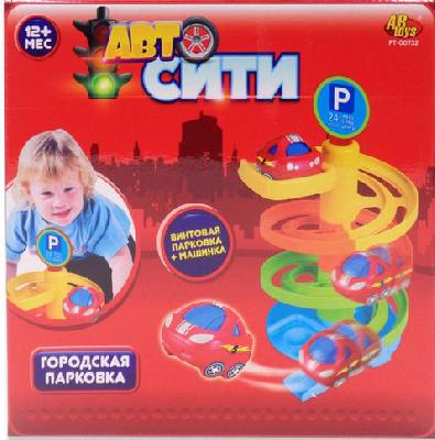 Парковка "АвтоСити", 4-х уровневая, в наборе с машинкой, в коробке от интернет-магазина Континент игрушек