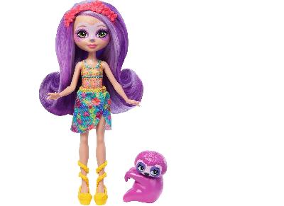 Кукла Enchantimals Sabindra Sloth and Tang HRX82 от интернет-магазина Континент игрушек