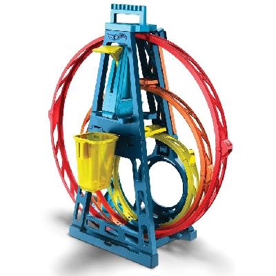 Набор Игровой Hot Wheels Конструктор трасс Тройная петля от интернет-магазина Континент игрушек