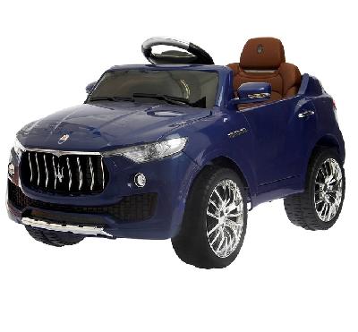 Электромобиль "MASERATI LEVANTE", с радиоуправлением, свет и звук, цвет синий   2570301 от интернет-магазина Континент игрушек
