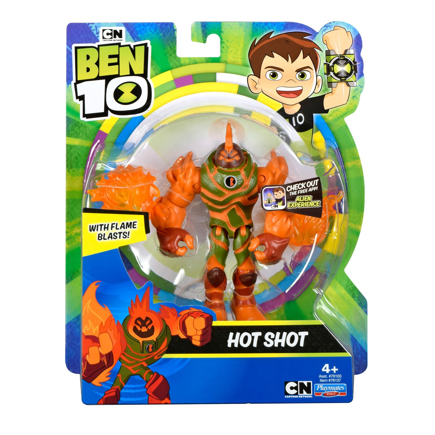 Ben 10 Фигурка 12.5 см, Хот Шот | Интернет-магазин Континент игрушек