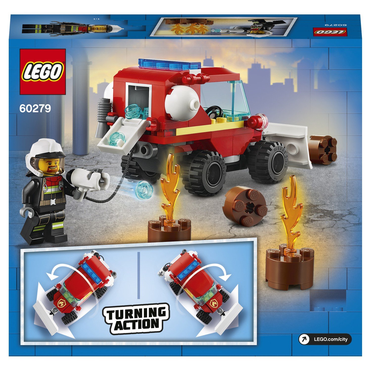 Конструктор LEGO City Fire Пожарный автомобиль 60279 | Интернет-магазин  Континент игрушек