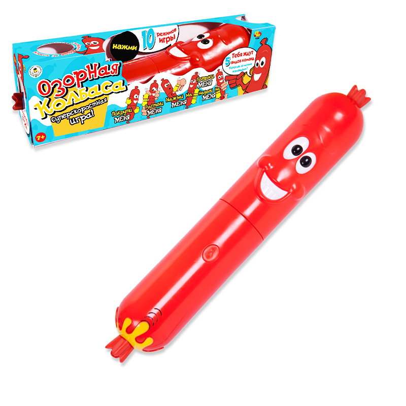 Колбасa Озорная, звуковые эффекты, 36*10*7,5см