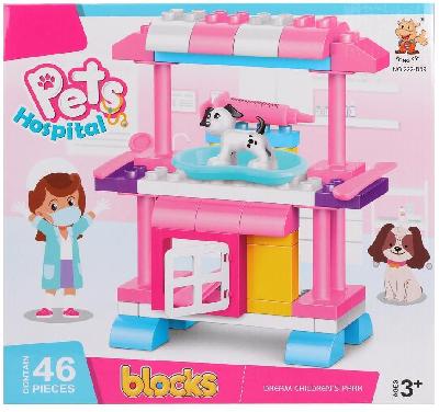 Конструктор Юный ветеринар, 46 деталей от интернет-магазина Континент игрушек