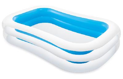 Бассейн надувной «Семейный», 262 х 175 х 56 см, от 6 лет, 56483NP INTEX