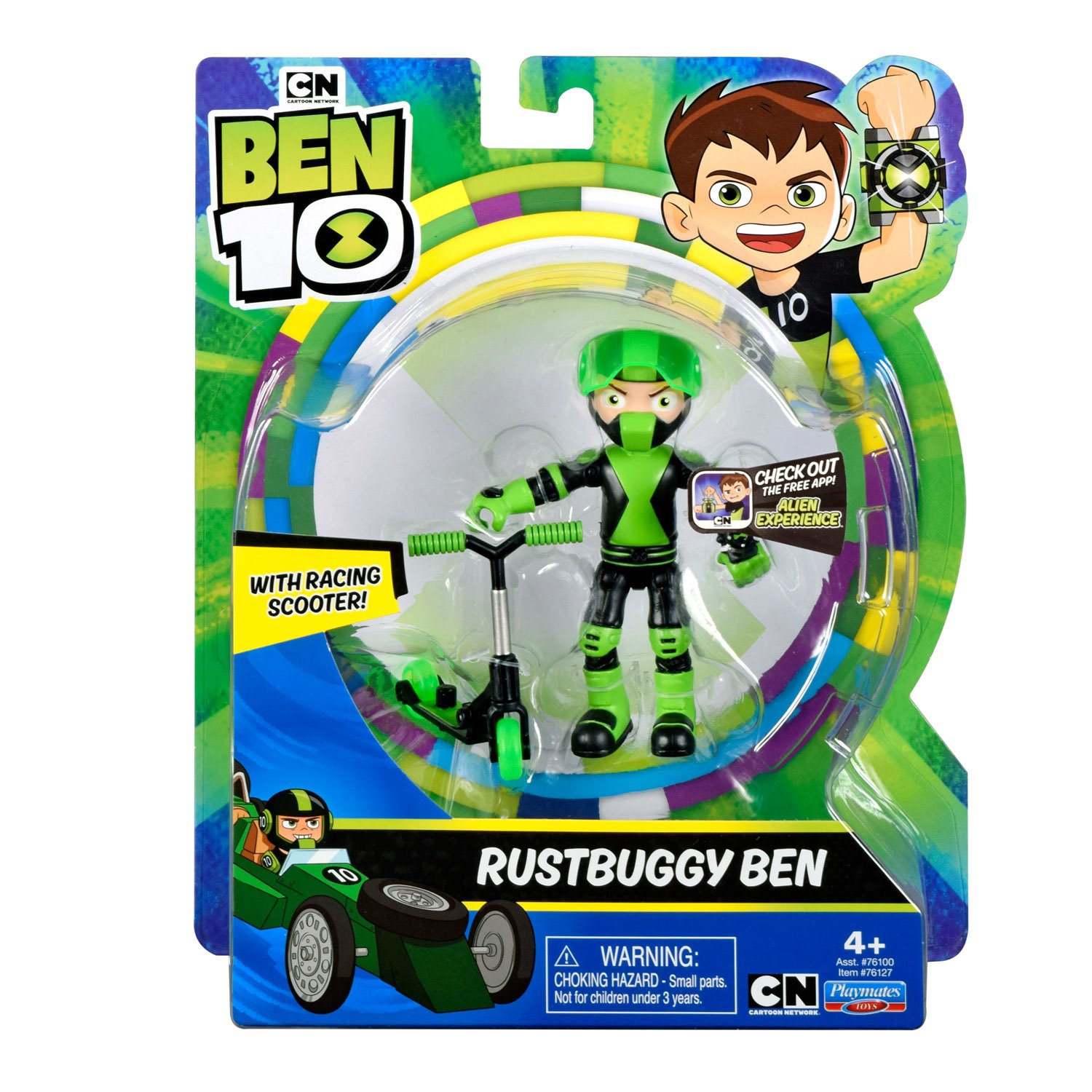 Ben 10 Фигурка 12.5 см, Бен на самокате | Интернет-магазин Континент игрушек