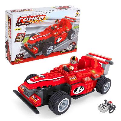 Конструктор на радиоуправлении "Гонка", 205 деталей 134016 от интернет-магазина Континент игрушек