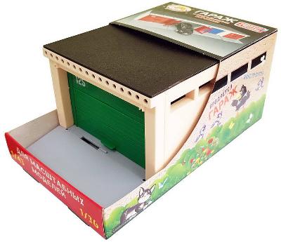 Гараж с подъемными воротами (Для масштабных моделей) от интернет-магазина Континент игрушек