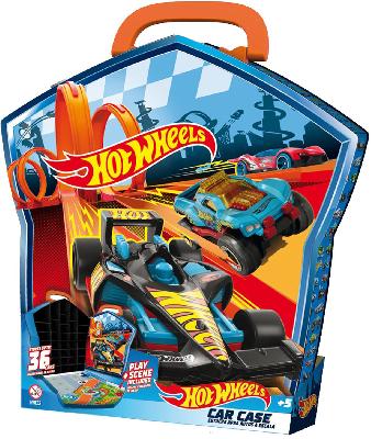 Портативный кейс Hot Wheels для хранения машинок от интернет-магазина Континент игрушек