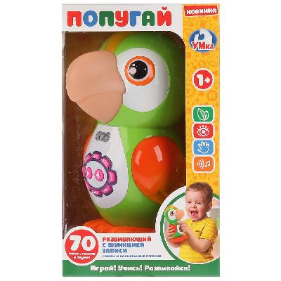 Развивающий Попугай.15 сказок,функция записи/воспроизв.9 колыбельных,31 песня