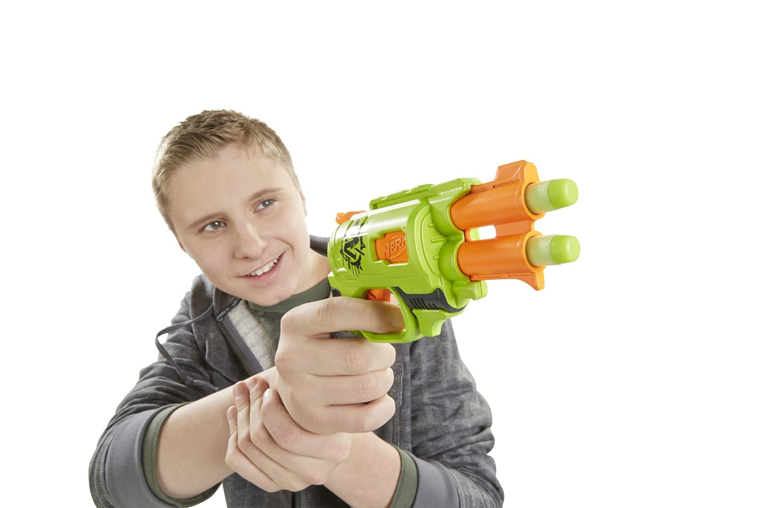 NERF Нёрф Зомби Страйк. Двойной Удар, 8+