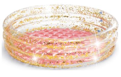 Бассейн надувной «Блеск», с надувным дном, 86 х 25 см, 57103NP INTEX