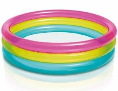 Бассейн надувной «Радуга», 86 х 25 см, 1-3 лет, 57104NP INTEX