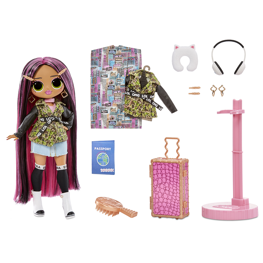 Кукла L.O.L. Surprise! OMG Travel Doll City Babe 76587