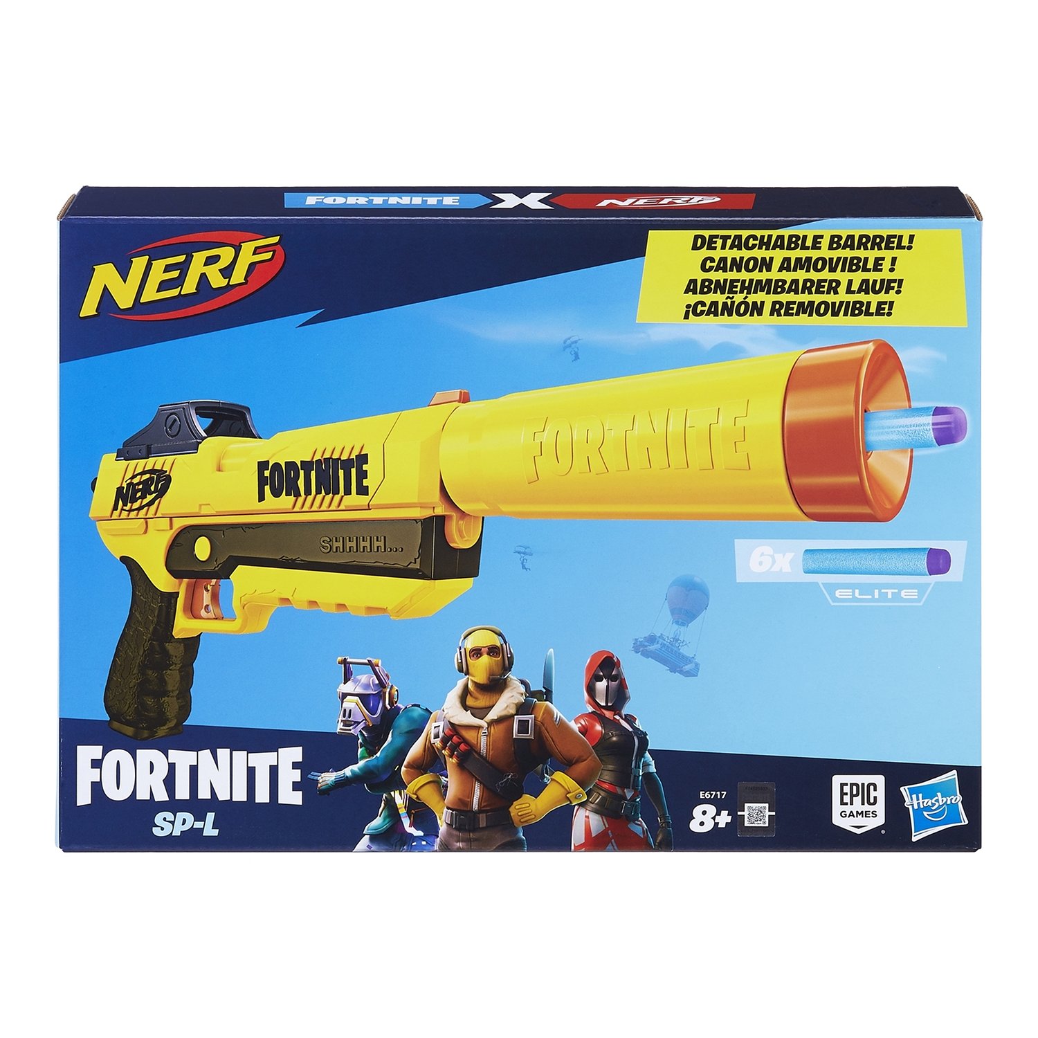 Игрушка бластер NERF Нерф Фортнайт Спрингер