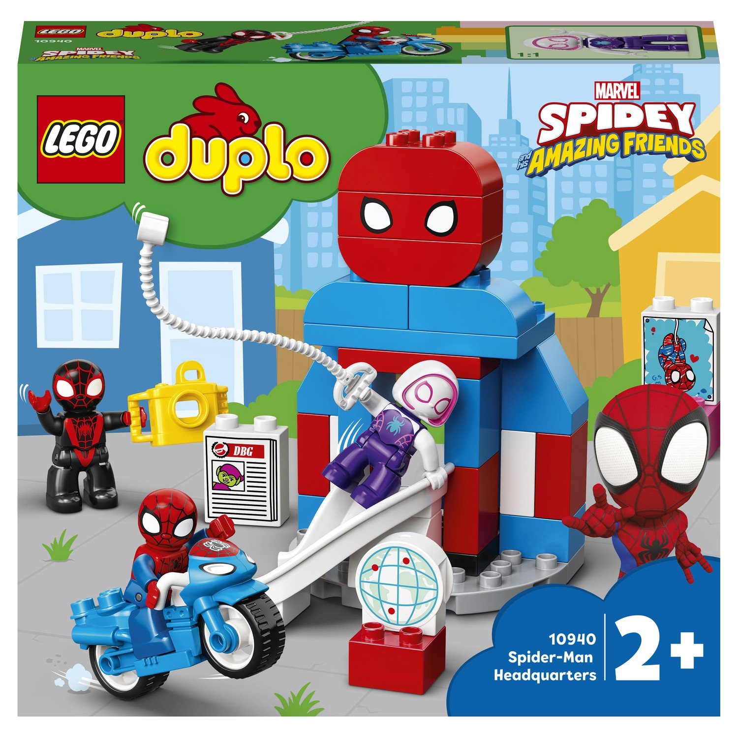 Конструктор LEGO Duplo 10940 Штаб-квартира Человека-паука