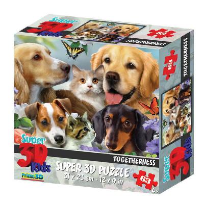 Пазл 3D 63 Вместе от интернет-магазина Континент игрушек