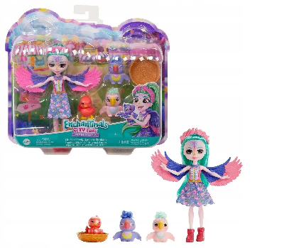 Набор Enchantimals HKN15 Семейство зябликов Филии Финч от интернет-магазина Континент игрушек