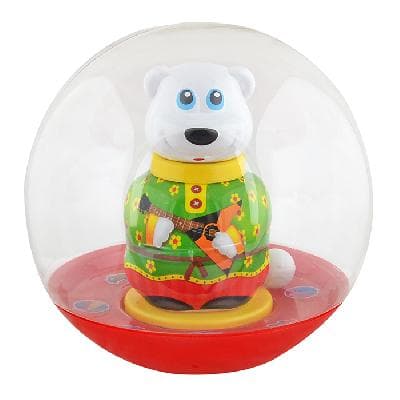 Неваляшка шар "Медведь Митя" 