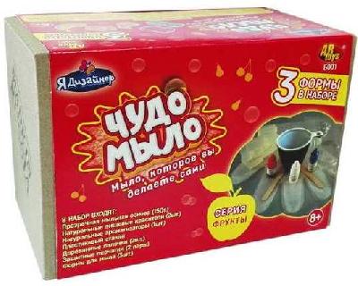 Набор Сделай своими руками. Чудо-Мыло (малый набор) Фрукты СТМ от интернет-магазина Континент игрушек