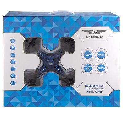 Квадрокоптер Metal Wings 870350 от интернет-магазина Континент игрушек