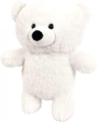 Флэтси. Медведь белый, 24см. игрушка мягкая