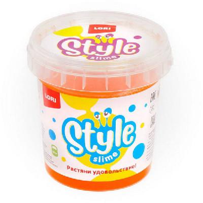 STYLE SLIME классический "Оранжевый с ароматом апельсина", 150мл. от интернет-магазина Континент игрушек