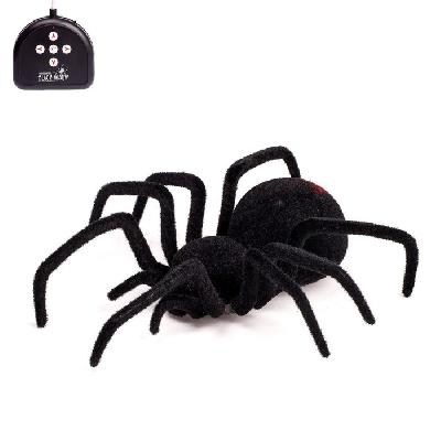 Паук радиоуправляемый «Чёрная вдова», световые эффекты, работает от батареек от интернет-магазина Континент игрушек