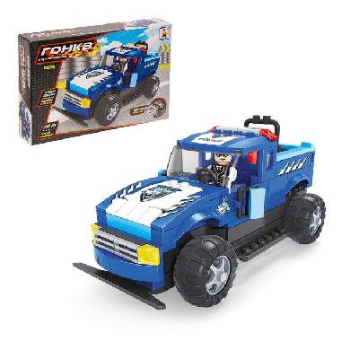 Конструктор на радиоуправлении "Полицейский джип", 236 деталей   2575341 от интернет-магазина Континент игрушек