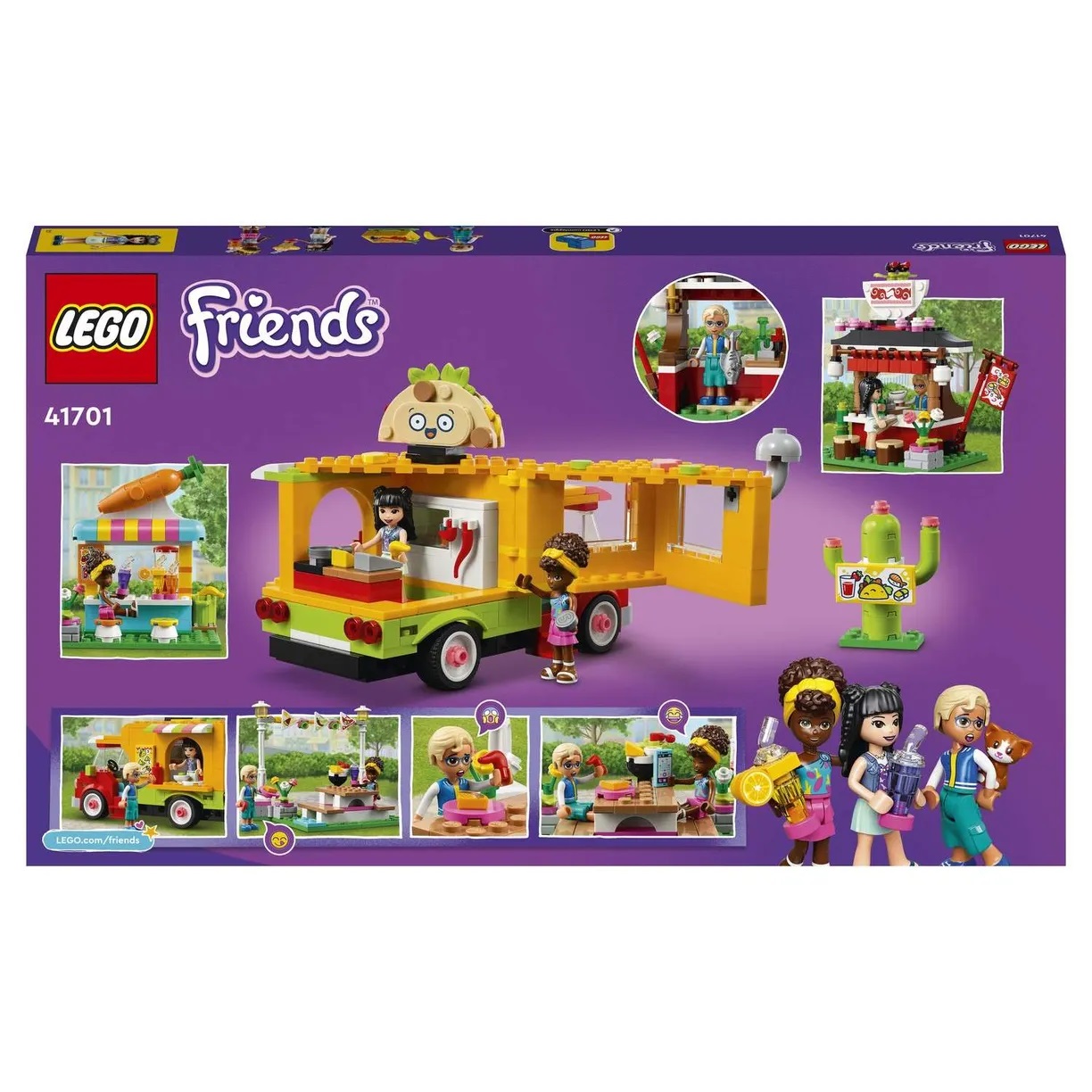 Конструктор LEGO Friends Рынок уличной еды 41701 | Интернет-магазин  Континент игрушек