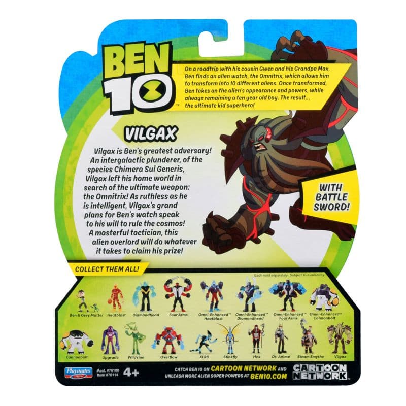 Ben 10 toys sales vilgax