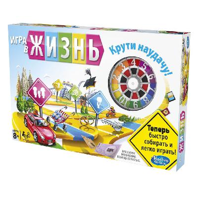 GAMES Настольная игра "Игра в жизнь" 8+ от интернет-магазина Континент игрушек