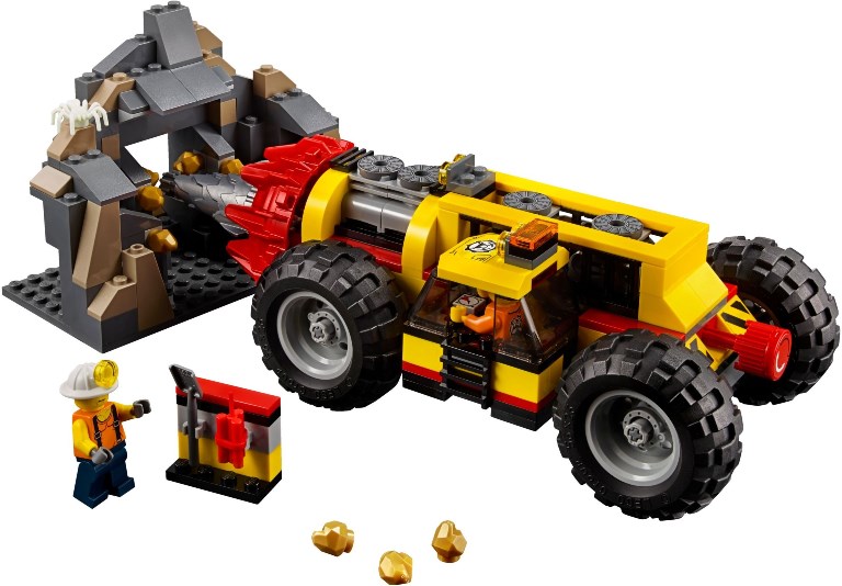 Конструктор LEGO Тяжелый бур для горных работ City Mining (60186)