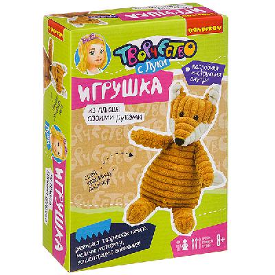 Набор для творчества  BONDIBON. ​Игрушка из плюша. Лисичка от интернет-магазина Континент игрушек