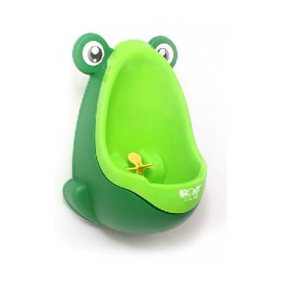 Писсуар для мальчиков Лягушка с прицелом, зеленый