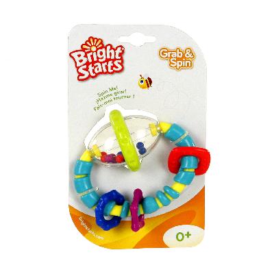 Погремушка-прорезыватель "Хватай и вращай" развивающая