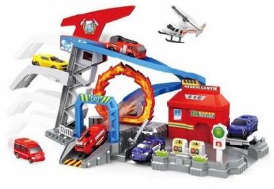 Машина-трек "Спасательный центр" 46х27х8,5 см от интернет-магазина Континент игрушек