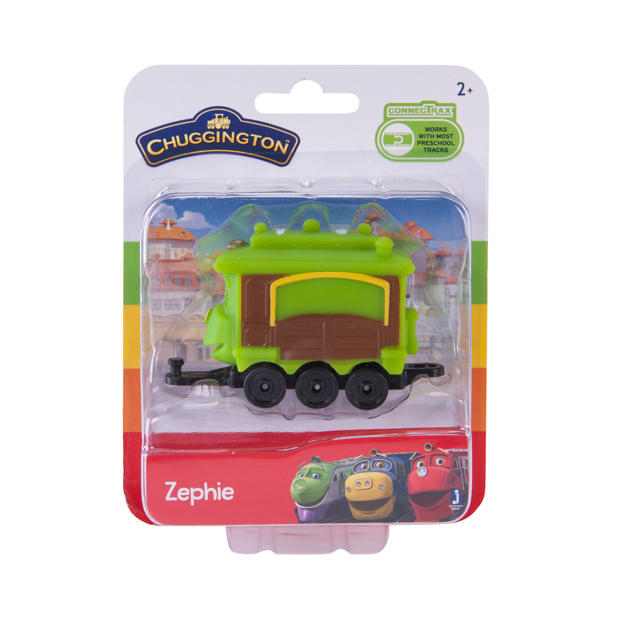 Chuggington Паровозик в блистере Зефи