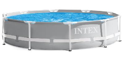 Бассейн каркасный Prism Frame, 305 х 76 см, фильтр-насос, 26702NP INTEX