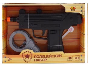 Пистолет, световые и звуковые эффекты. от интернет-магазина Континент игрушек