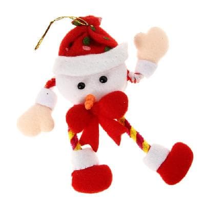 Мягкая подвеска "Привет от снеговика"