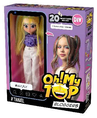 Набор с куклой и аксессуарами DIY Oh!My Top Travel от интернет-магазина Континент игрушек