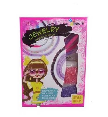 Набор для детского творчества "Создаем браслеты", 14,5х3х20 см от интернет-магазина Континент игрушек