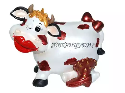 Копилка  "Корова подмигивает"