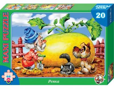 Пазл ДК 20 макси Репка  от интернет-магазина Континент игрушек
