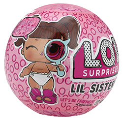 Кукла-сюрприз LOL Surprise Lil Sisters eye spy series