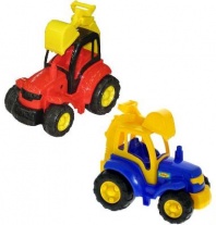 Трактор "Чемпион" с лопатой 36х22,5х31,5 см от интернет-магазина Континент игрушек
