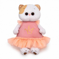 Кошка Ли-Ли в платье с короной 24 см от интернет-магазина Континент игрушек